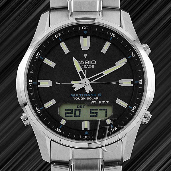 Casio Tough SOLAR FUNKUHR,LCW-M100DSE-1A FUNK, Saphirglas, analog und ...